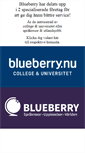 Mobile Screenshot of blueberrysprak.nu
