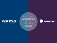 Tablet Screenshot of blueberrysprak.nu
